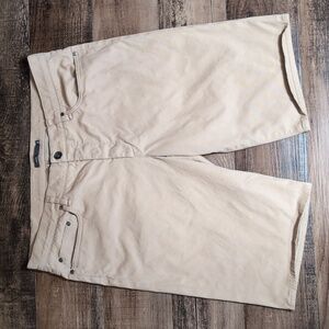 Vince Griffith Chino Shirt Size 38x12" In Khaki Tan Made In The USA